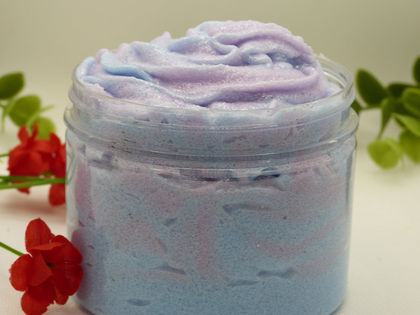 Blackberry fizz whipped soap